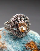 925 Ayar Kadın Gümüş Yüzük sy00075 thumbnail 2