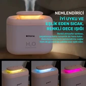 NPO iHome14 RGB Renkli 3300ml Aromaterapi Difüzör Ultrasonik Hava Nemlendirici Buhar Makinesi thumbnail 8