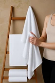 BAMİROSE 50X90 %100 PAMUK 10'LU OTEL HAVLUSU, EL HAVLUSU, YÜZ HAVLUSU, BAŞ HAVLUSU, SPOR HAVLUSU, SPA HAVLU - 2