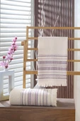 BAMİROSE Liana 50x90 70x140 Cm 2'li Banyo Havlu Takımı, Plaj Havlusu, Peştemal - 10