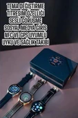 Akıllı Saat Sesli Görüşme NFC ve GPS Uyumlu Bluetooth Bağlantılı - 1