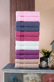 BAMİROSE 50x90 CM 12'Lİ SEİ EL & YÜZ HAVLU SETİ - 3
