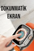 Bluetooth Bağlantılı 49MM Dokunmatik Akıllı Saat Sağlık ve Spor Takip Özellikli - 1