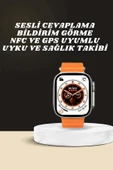 Yeni Nesil Ultra Akıllı Saat Adımsayar Uyku Takibi Nabız Sensörü - 1