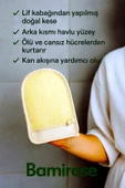 BAMİROSE %100 ORGANİK DOĞAL KABAK DÜZ EL GEÇME LİF, PEELİNG LİFİ, ANTİ SELÜLİT LİFİ, BANYO HAMAM LİF, - 1