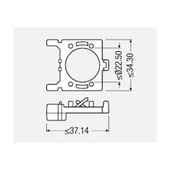 Led Xenon Adaptörü 64210DA02  H7 Tiip Uyumlu Modeller Açıklamada thumbnail 2