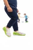 Playup Beyaz Yeşil Bilekten Çoraplı Erkek Çocuk Halı Saha Ayakkabısı FH-252-153 F - 1