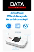 DataForce 4G Cep Modemi – Taşınabilir Wi-Fi Hotspot, Type-C Şarjlı - 1