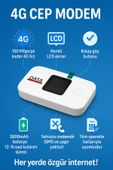 DataForce 4G Cep Modemi – Taşınabilir Wi-Fi Hotspot, Type-C Şarjlı - 2