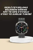 Akıllı Saat Amoled Ekran Bluetooth Bağlantılı Sağlık Takibi GPS Uyumlu - 2