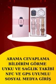 Wireless Şarjlı Akıllı Saat ve Dijital Göstergeli Kablosuz Bluetooth Kulaklık Nabız Ölçer - 3