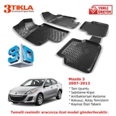 Mazda 3 2007-2013 Premium 3D Havuzlu Paspas Seti - 1