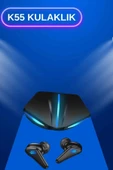 Kadınlar İçin Dokunmatik Ekran Akıllı Saat ve Gamer Kablosuz Bluetooth Kulaklık ANC Özelliği - 2