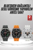 Akıllı Saat Amoled Ekran Bluetooth Bağlantılı Sağlık Takibi GPS Uyumlu - 1