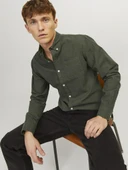 Jack Jones Oxfort Erkek Gömlek 12182486 thumbnail 3