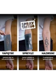 One Spray Tattoo Stockholm City Pack Dövme Şablon Seti( Spreysiz) thumbnail 6