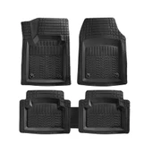 Universal Kesilebilir Promats Serisi 5 Parça 3D Havuzlu Paspas Seti - 1