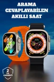 Kablosuz Şarjlı, Çağrı ve Müzik Kontrolü Sağlayan Akıllı Saat - 1