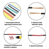 Kablo Koruyucu Makaron Seti 560 Parça thumbnail 4