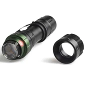Black Wt-037-şarjlı Zoomlu Acil Durum Feneri thumbnail 3