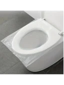 Hijyenik Tek Kullanımlık Klozet Kapağı Poşeti 200 Adet thumbnail 2