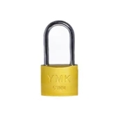 Eko Sarı Boyalı Uzun Kancalı Asma Kilit 50mm thumbnail 1