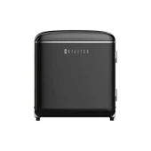 Dijitsu DB80RBL Retro Mini Buzdolabı Siyah thumbnail 1