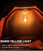 Ps-8915 10w Zoomlu Led Powerbank Özellikli Şarjlı Kamp El Feneri thumbnail 2