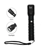 Şarjlı Pilli Zoomlu El Feneri  Wt-087 thumbnail 4