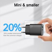 Joyroom L-QP205 PD+Q3 Şarj Başlığı 20W C Tipi Hızlı Şarj Adaptörü - 4