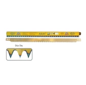 Geniş Kolastar Testere Ağzı - Düz Diş 76 Cm thumbnail 1