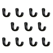 Tekli Bijuteri, Dekor Askısı - Siyah, 100 Adet, 10x18x22 Mm thumbnail 2