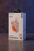 Fulltech FP18 10000 mAh 22.5W Powerbank  5in1 Kablosuz Şarj Fişli Priz Adaptörü ve Hızlı Şarj Desteği - 5