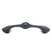 Antika Tarz Dekoratif Pirinç Göz Mobilya Kulbu - 21x127 Mm, Oksit - 1