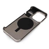 iPhone 15 Pro Max Kılıf M-safe Şarj Özellikli Mekanizmalı Koku Hazneli Mostar Kapak thumbnail 9