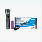 Gold Police Gp-216 Şarjlı El Feneri Güçlü Tg Led 2000 Lümen thumbnail 2