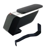 Peugeot 206 2008 Premium HQ Lüks Delmesiz Çelik Ayaklı Siyah Kolçak - 1