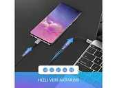 UGREEN USB-C 60W Örgülü Kablo Syh 1M - 6