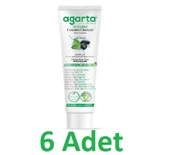Agarta Doğal Aktif Karbonlu Diş Macunu 100 ml x 6 adet - 1