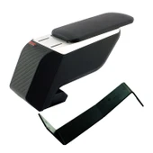 Fiat Doblo 2 2015 Premium HQ Lüks Delmesiz Çelik Ayaklı Gri-Siyah Kolçak thumbnail 1