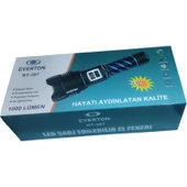Everton RT-397 Profesyonel El Feneri | 50W – 5000 Lümen – 4800 Mah – 5 Mod – Type-C – Zoomlu – Dijital Göstergeli - 2