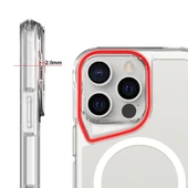 iPhone 16 Pro Kılıf M-safe Şarj Özellikli T-Max M-safe Kapak thumbnail 6