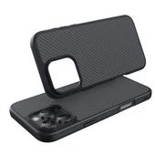 iPhone 16 Pro Max Kılıf M-safe Şarj Özellikli Karbon Fiber Tasarımlı Elnino Kapak thumbnail 4