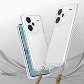 Xiaomi Redmi Note 13 Pro Plus 5G Kılıf Airbagli Takılabilir Askı Aparatlı Snap Silikon Kapak thumbnail 2