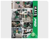 Haispro RB-DB2108W Darbeli Vidalama-Somun Sökme 320NM 21 V 4.0 Ah - 2