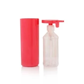 Soft Pembe Şeffaf Akrilik Sıvı Sabunluk 250 ml thumbnail 3