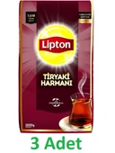 Lipton Tiryaki Harmanı Dökme Çay 1 kg x 3 adet - 1