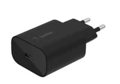 Belkin BoostCharge PPS ile 25W duvar şarj cihazı (USB-C Güç Dağıtımı, iPhone, Samsung, Galaxy Tab, iPad vb. İçin hızlı şarj, USB-C - USB-C kablosu dahil değil ) - 1