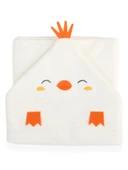 Bebitof %100 Pamuk Civciv Desenli Bebek Bornoz Seti BBTF.EKR.30038 - 7