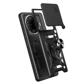 Tecno Camon 30 Pro 5G Kılıf Magnetik Standlı Kamera Korumalı Sürgülü Vega Kapak thumbnail 7